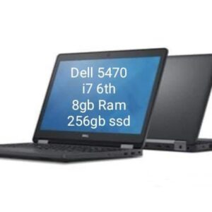 Dell 5470 i7 6th Gen, 8gb RAM, 256gb SSD