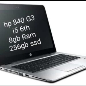 HP 840 G3 i5 6th Gen, 8gb RAM, 256gb SSD