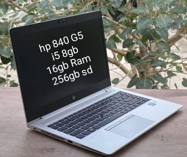 HP 840 G5 i5 6th Gen, 8gb/16gb RAM, 256gb SSD